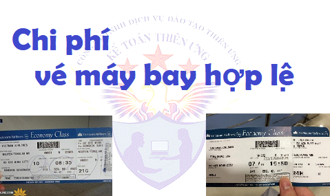 chi phí ve máy bay công tác hợp lý chi phí ve máy bay công tác hợp lý