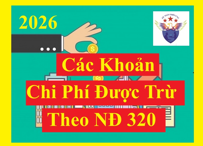 Các khoản chi phí được trừ khi tính thuế TNDN Các khoản chi phí được trừ khi tính thuế TNDN