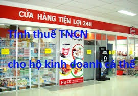 cách tính thuế TNCN cho hộ kinh doanh cá thể khoán