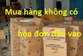 xử lý mua hàng không có hóa đơn đầu vào