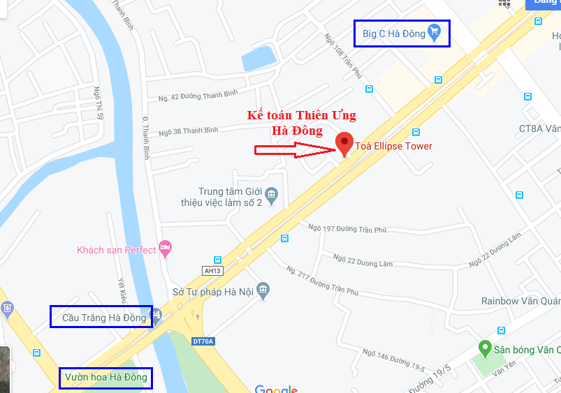 Địa chỉ học kế toán ở Hà Đông (Trần phú) - Hà Nội