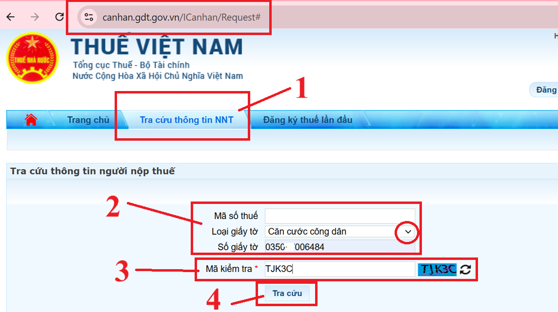 Hướng dẫn cách tra cứu mã số thuế thu nhập cá nhân