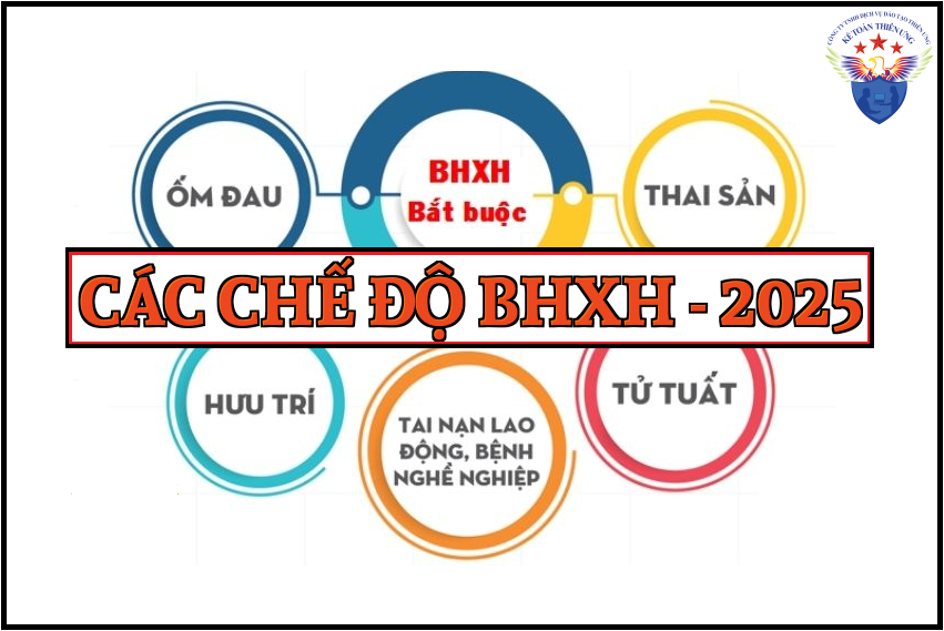 Các chế độ bảo hiểm xã hội 2025 mới nhất theo Luật BHXH