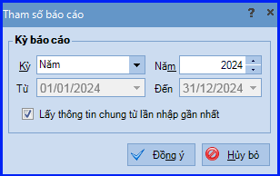 Cách lập báo cáo tài chính theo thông tư 133 trên Misa 12