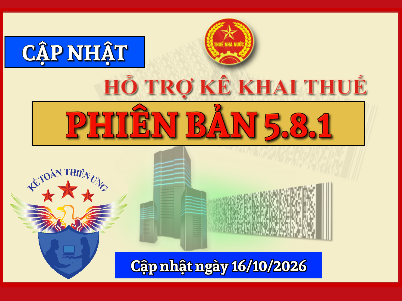 PHẦN MỀM HTKK 5.8.1