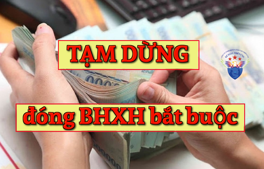 Tạm dừng đóng bảo hiểm xã hội bắt buộc