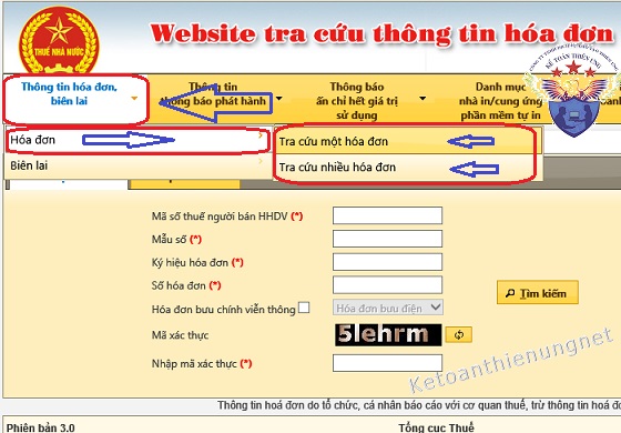 tra cứu hóa đơn điện tử thông tư 32