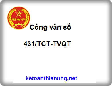 Công văn số 431/TCT-TVQT ngày 14/2/2014 về quản lý và sử dụng hóa đơn (bán hàng)